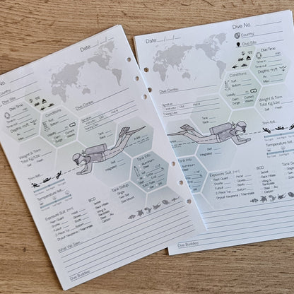 The Dive Journal - Scuba Diving Logbook